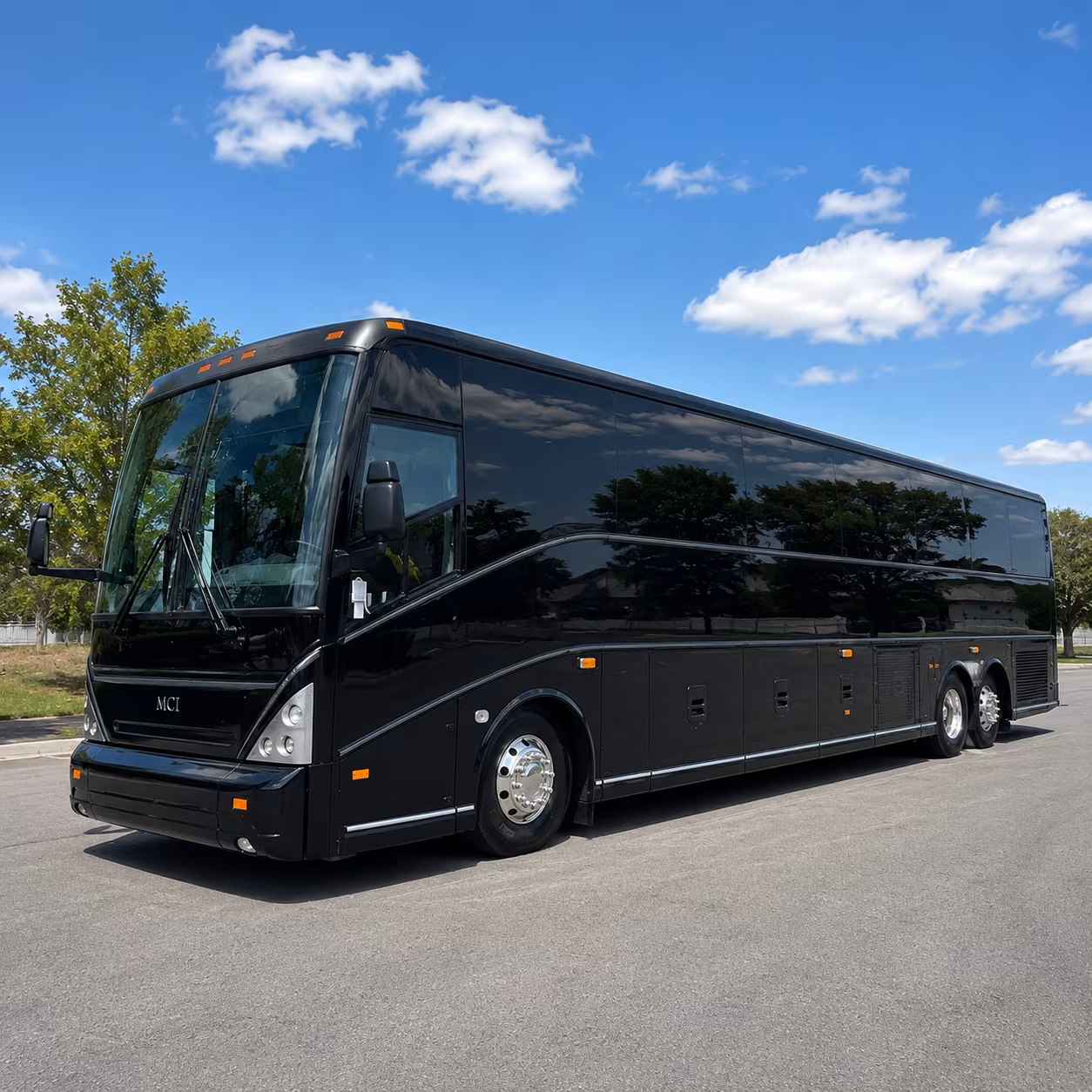 san francisco charter bus services exterior